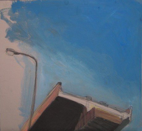 olej na tekturze  50x54