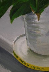 akryl na tekturze  35x50