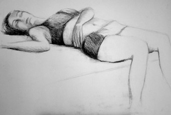 rysunek wÄ?glem  100x70