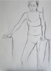 rysunek wÄ?glem  100x70