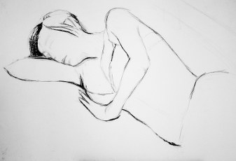 rysunek wÄ?glem  100x70